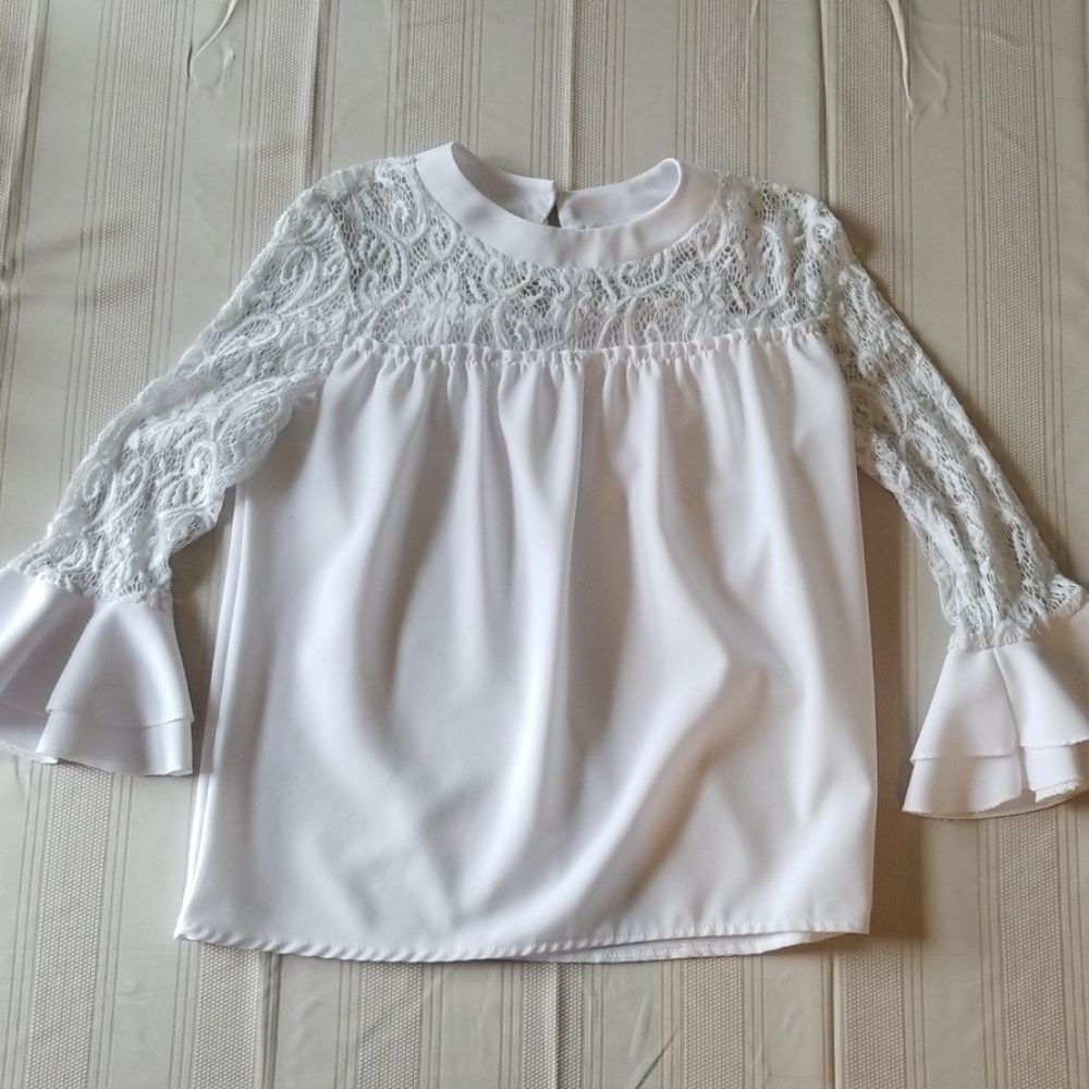 White Dressy Top